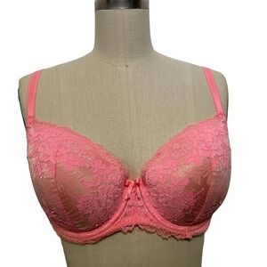 Victoria's Secret Dream Angels Pink Lace Bra 34DD